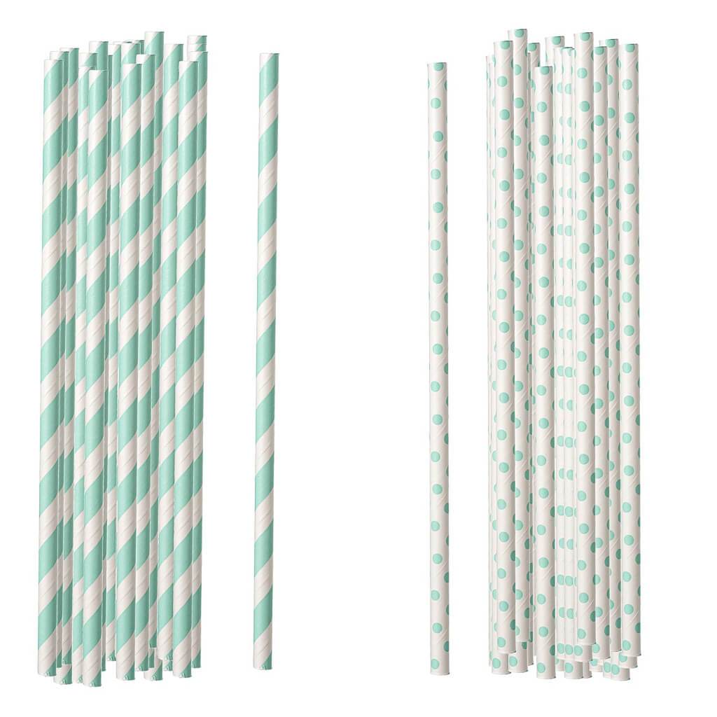 STRAWS PPR 100CT MINT 