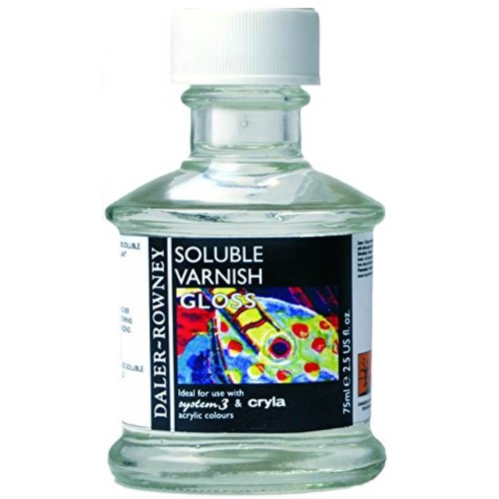 Daler Rowney System 3 Soluble Varnish Gloss