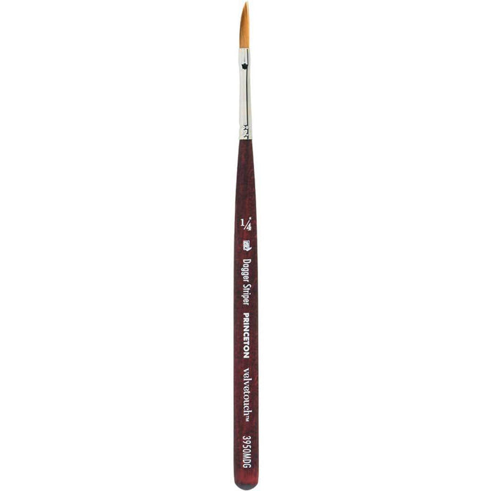 Velvetouch Mixed Media Mini Brushes Dagger Stripers 1/4
