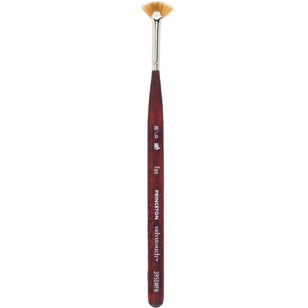 Velvetouch Mixed Media Mini Brushes Fans 20X