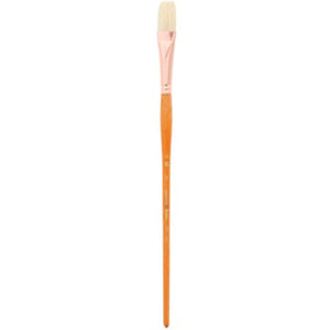 Refine Natural Bristle Oil and Acrylic Brushes Flat