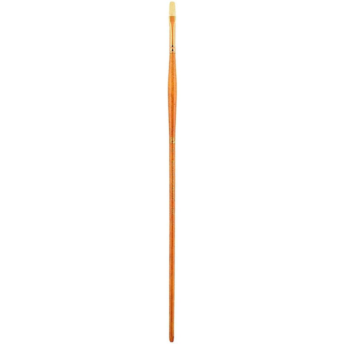 Refine Natural Bristle Oil and Acrylic Brushes Flat