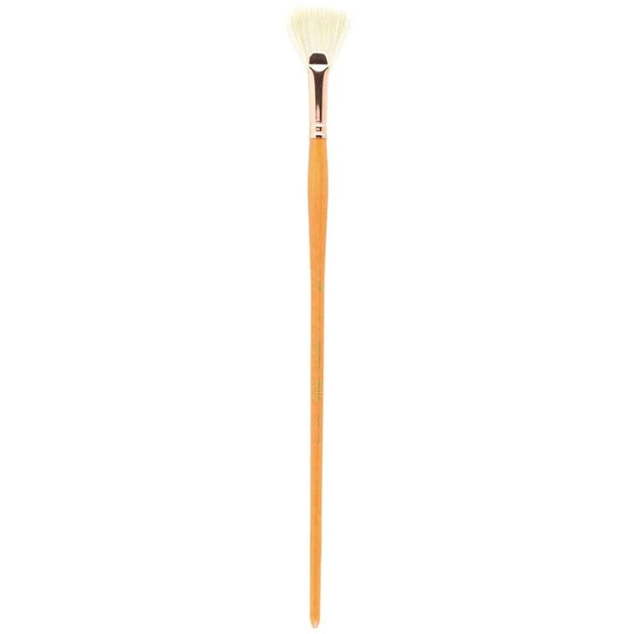 Refine Natural Bristle Oil andAcrylic Brushes Fan