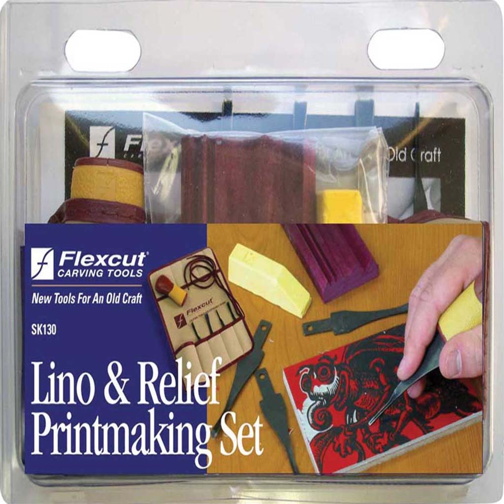 Lino and Relief Printmaking Set 5pcs