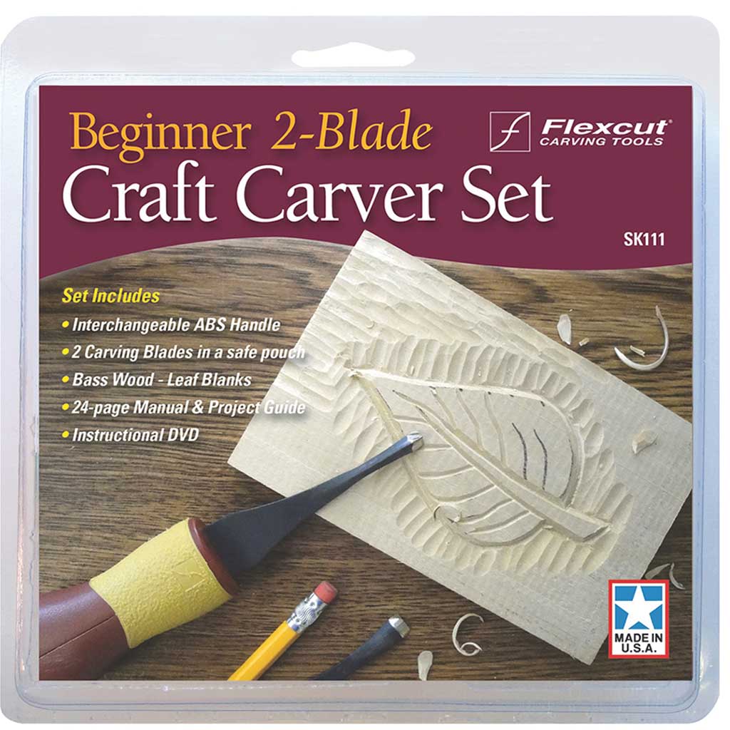 Beginner 2-Blade Craft Carver Set