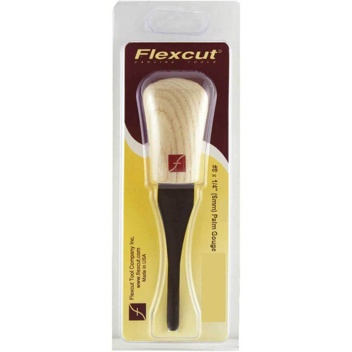 Wood Carving Palm Tools Sweep & Chisel #8 1/4in Palm Sweep