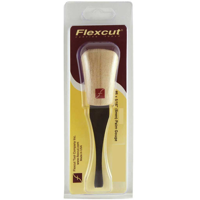 Wood Carving Palm Tools Sweep & Chisel #6 5/16in Palm Sweep