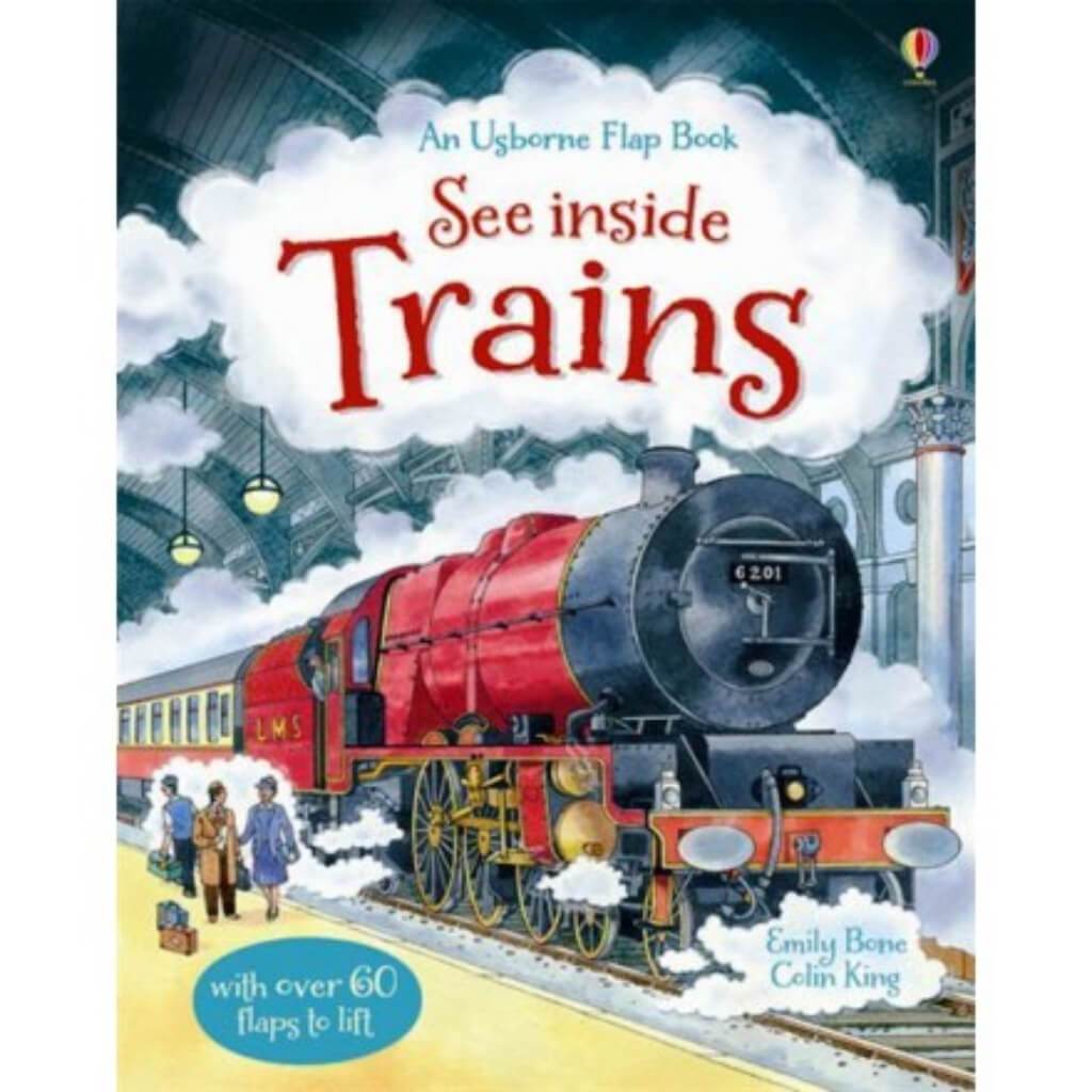 See Inside Trains Book