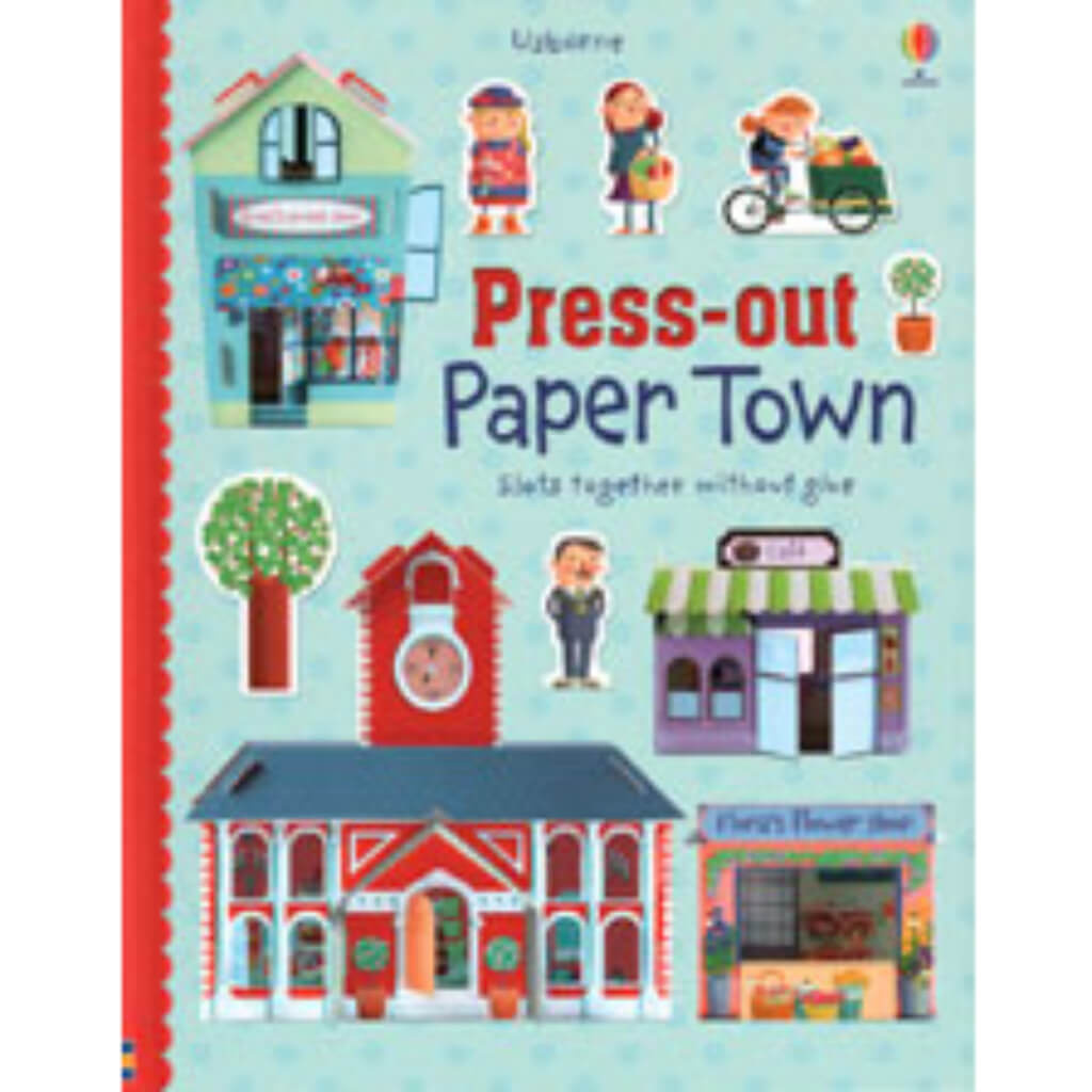 Press-out Paper Town Book