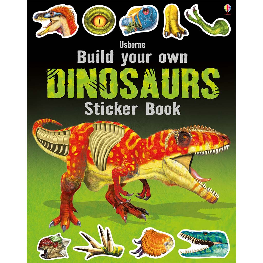 Build Own Dinosaurs Sticker Book