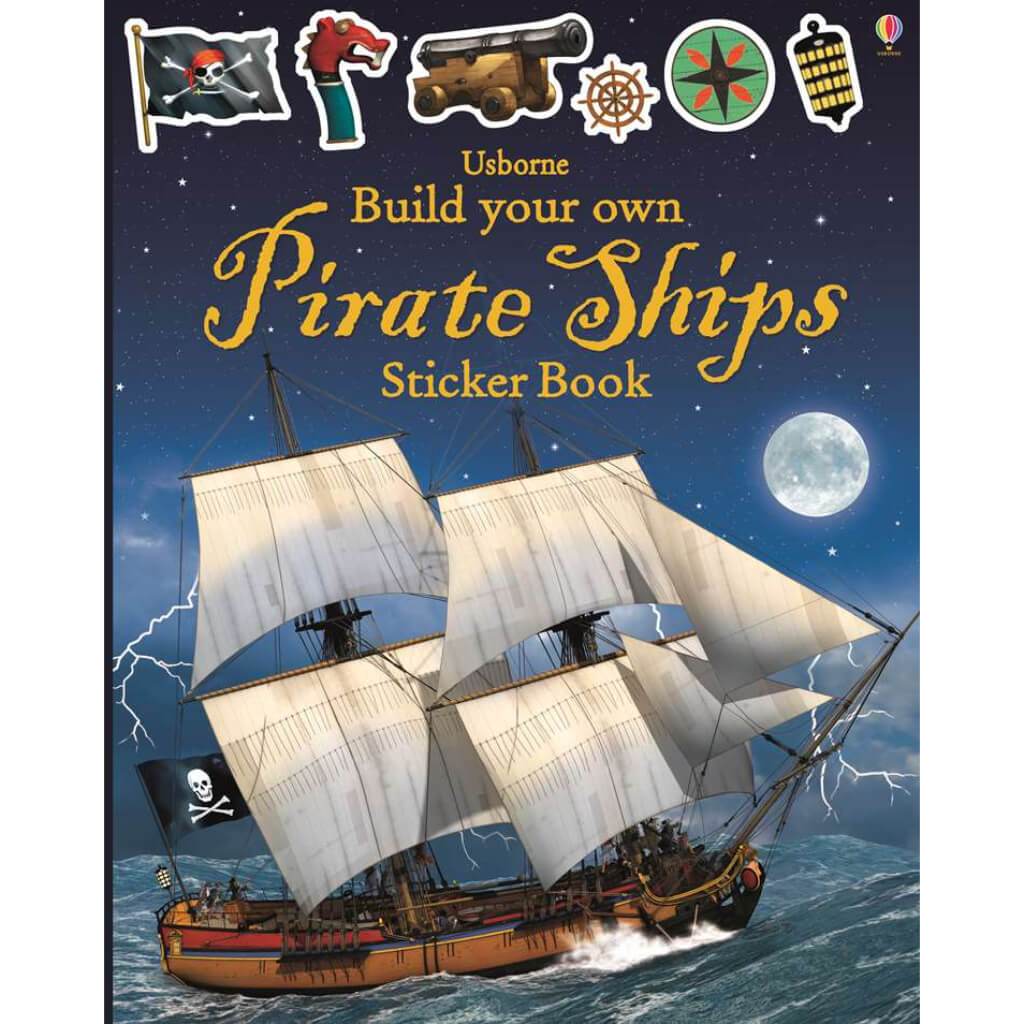 Build Your Own Pirate Ships Sticker Book