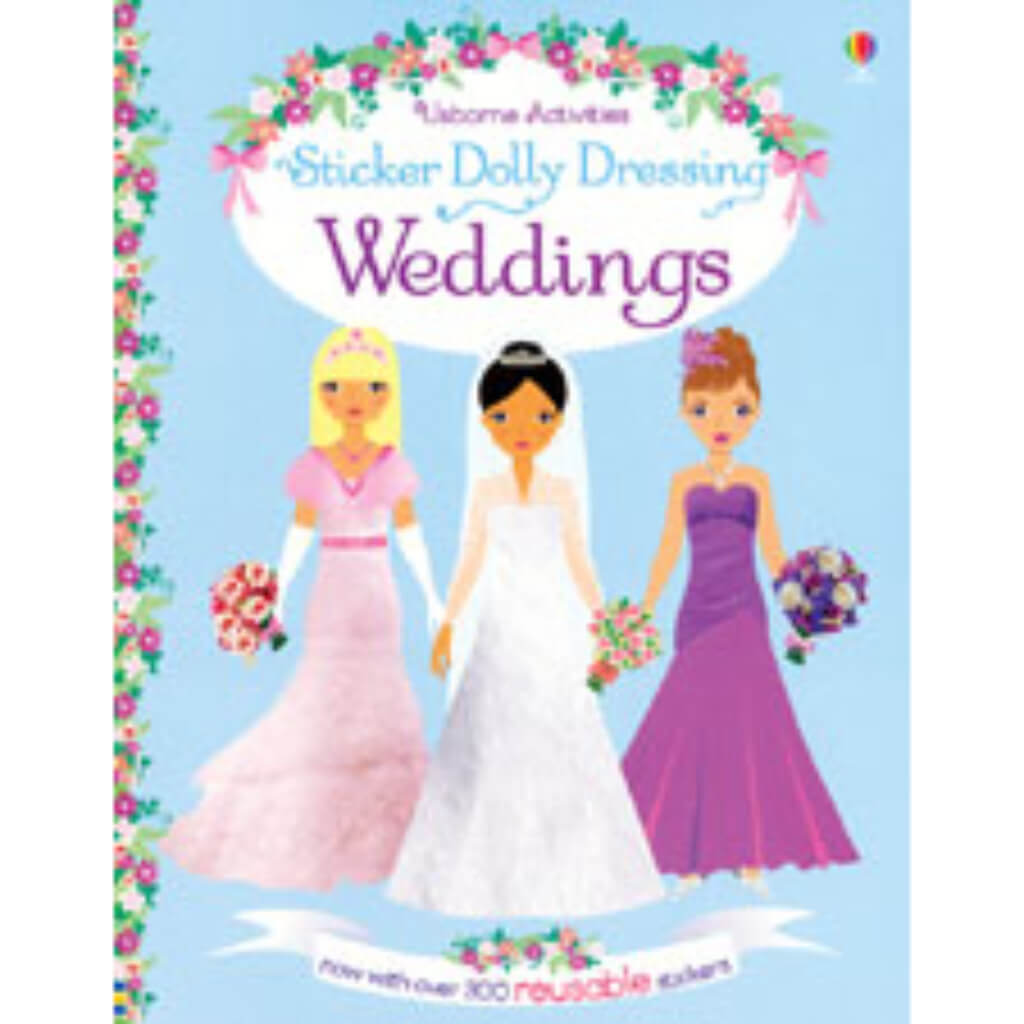 Sticker Dolly Dressing Weddings Reusable