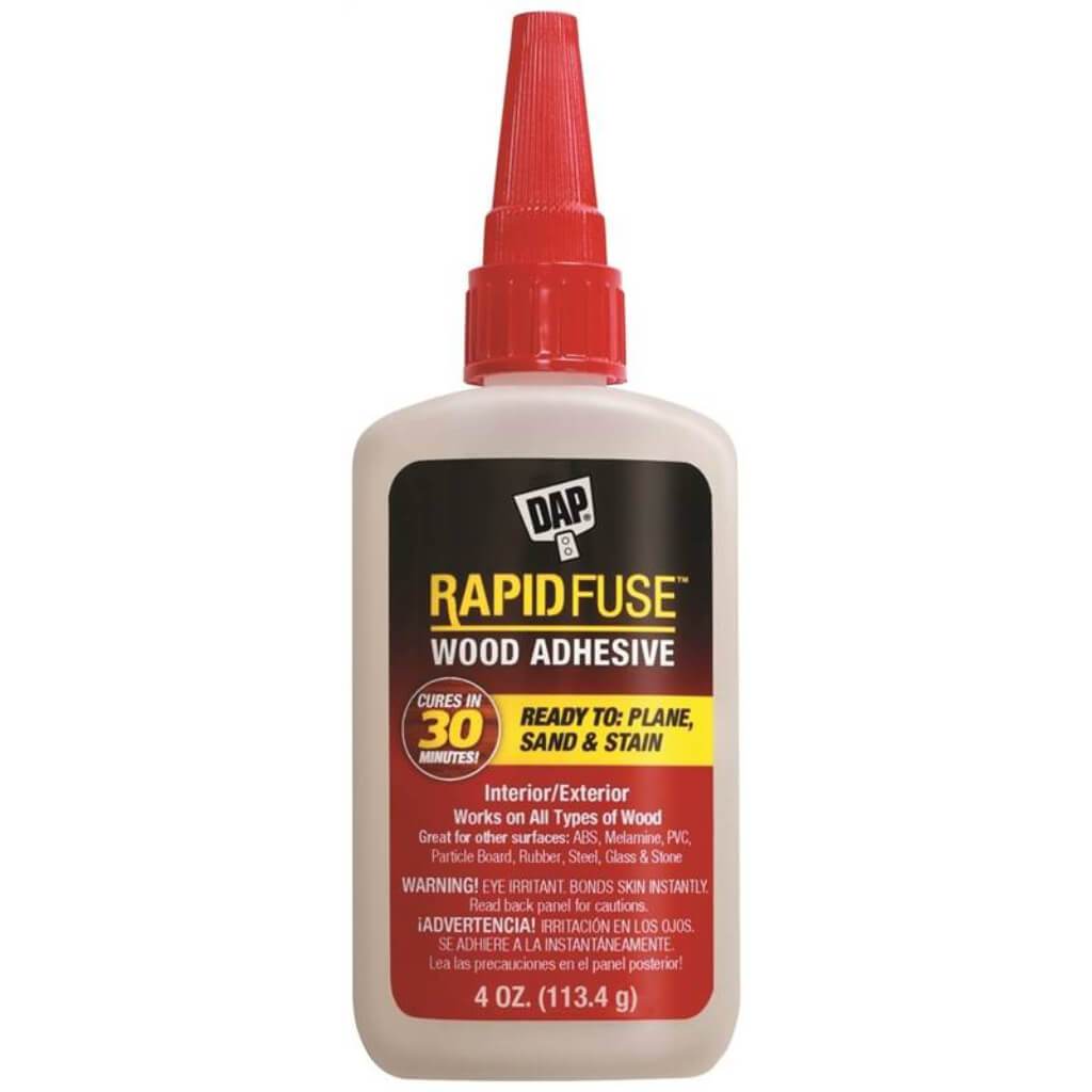 Rapid Fuse Wood Adhesive 4oz 