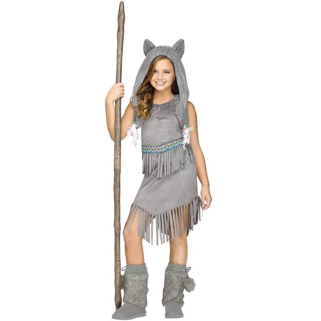 Wolf Dancer Child Costume Large