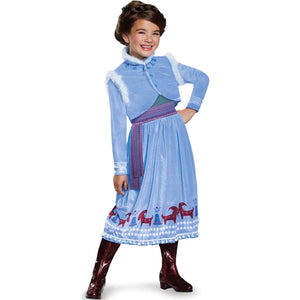 Anna Frozen Adventure Dress Deluxe Costume