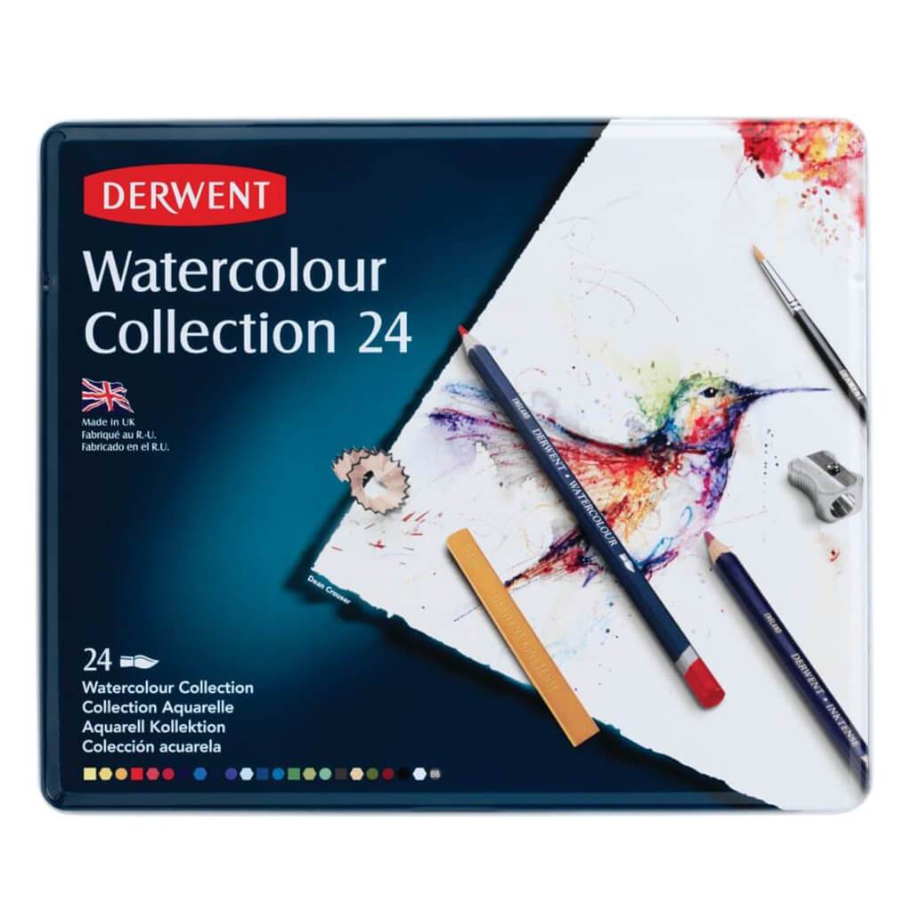 Derwent Watercolor Pencils Collection 24