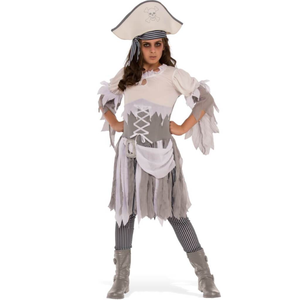 Ghostly Girl Pirate Costume