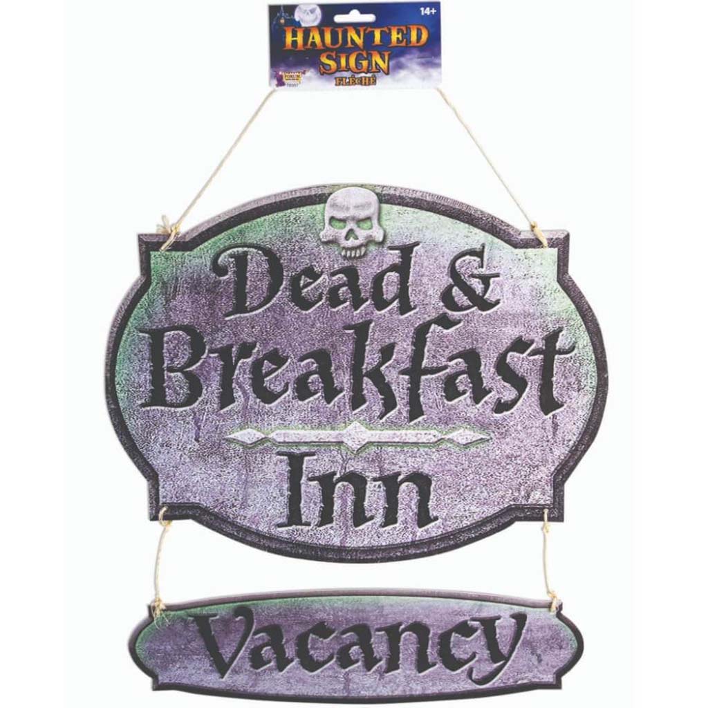 Dead and Breakfast Sign