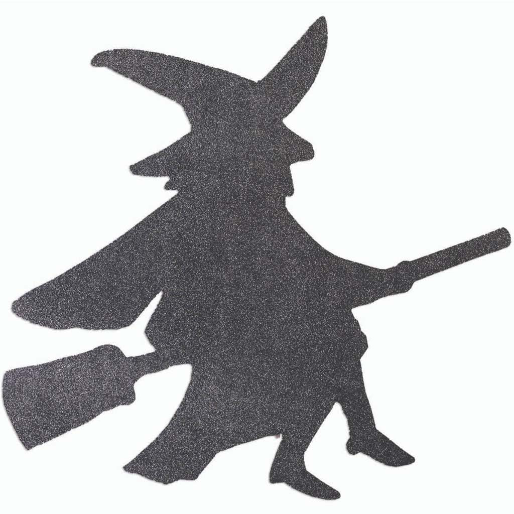 Witch Diamond Cutout 18in