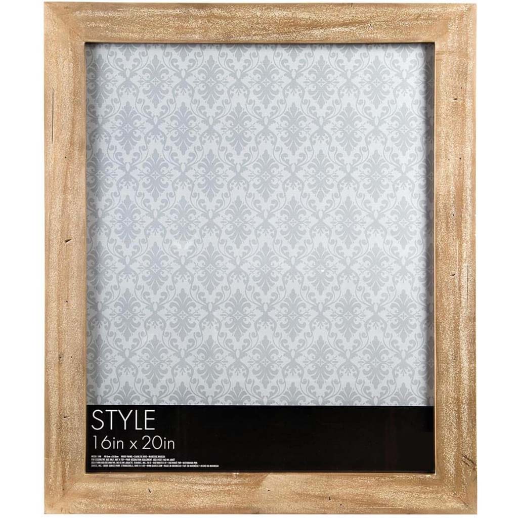 FRAME BARNWOOD WHITEGRAY 16X20 