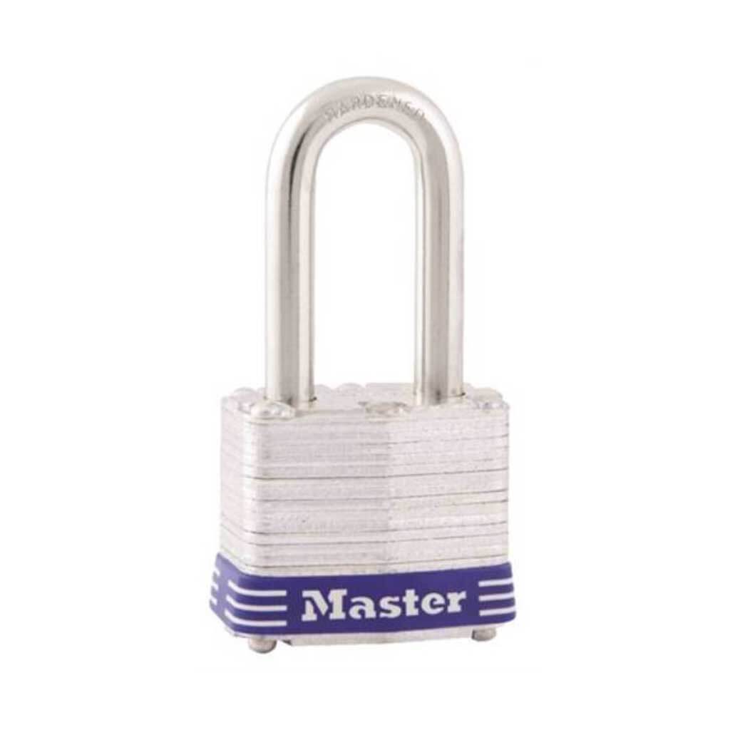 COVERED PADLOCK W/ 1-1/2&quot; SHACKLE, 3-PACK 1-9/16&quot; 