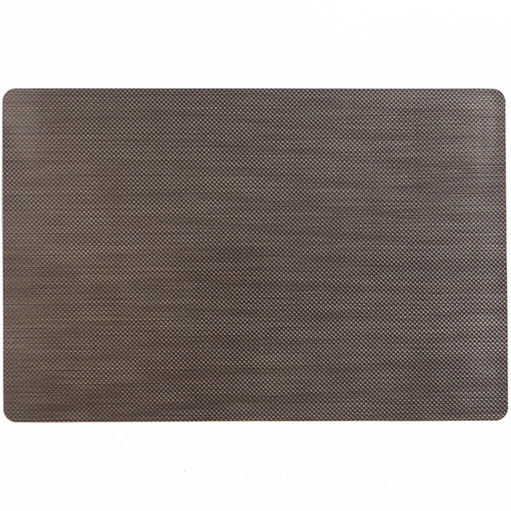 Grid Luxe Vinyl Placemat, 13in X 18in