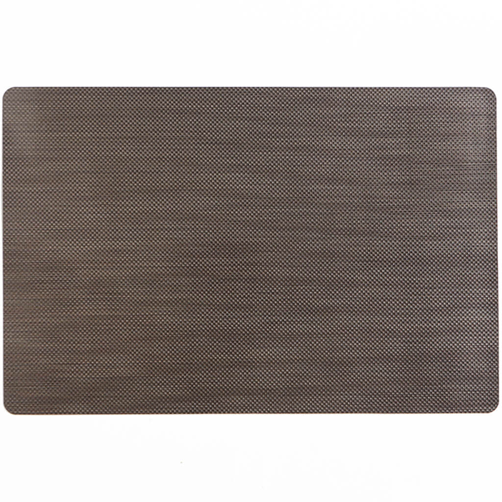 Grid Luxe Vinyl Placemat, 13in X 18in
