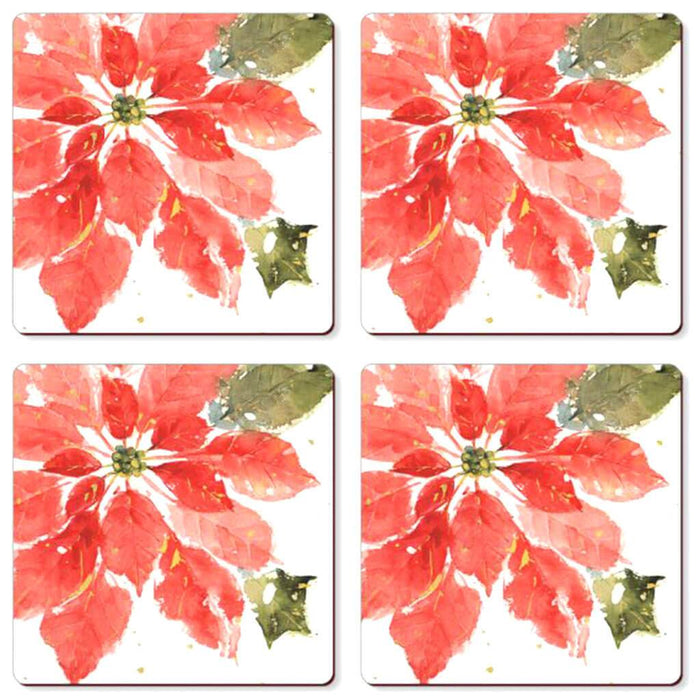 Hardboard Coasters Boxed 4pk Home for the Holiday