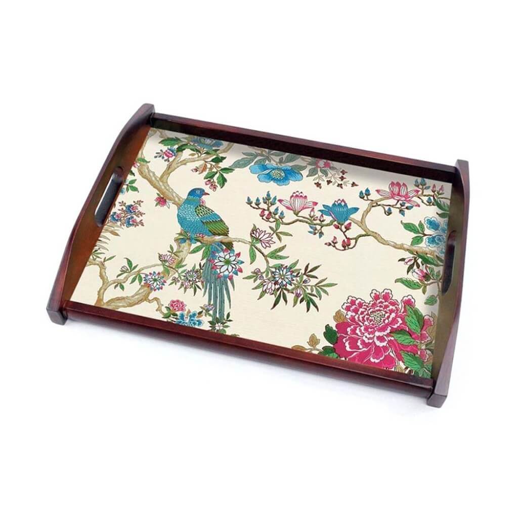 WOODEN TRAY LE JARDIN CHINOIS 