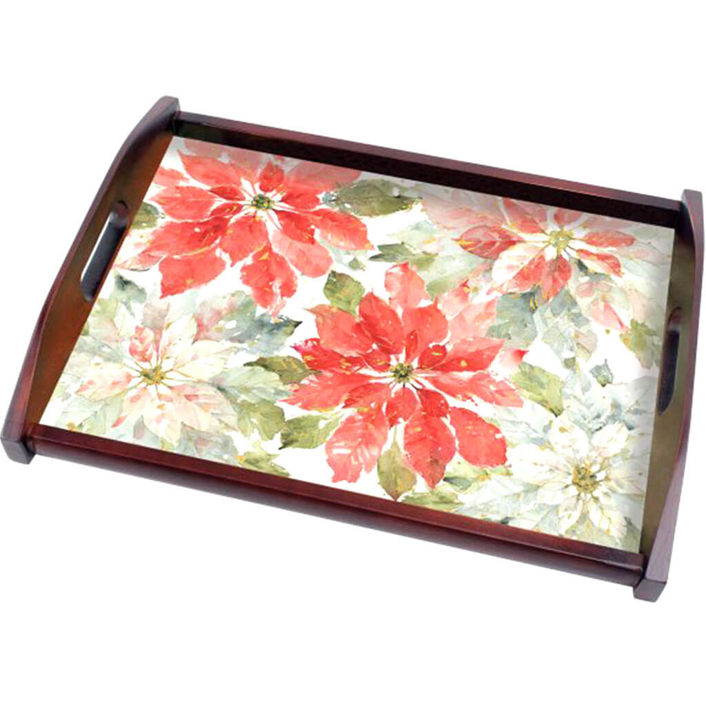 Wooden Tray Home for the Holiday