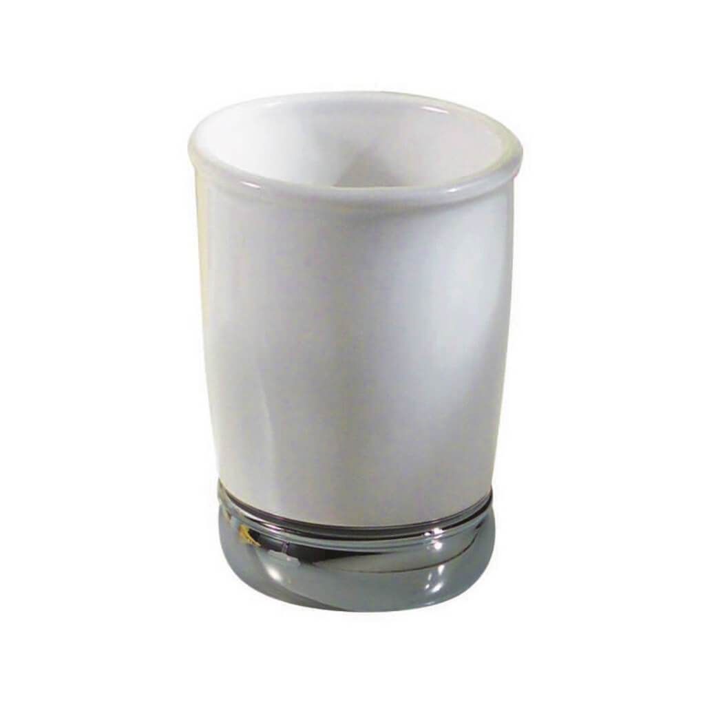 YORK TUMBLER 2 WHT/CHR 