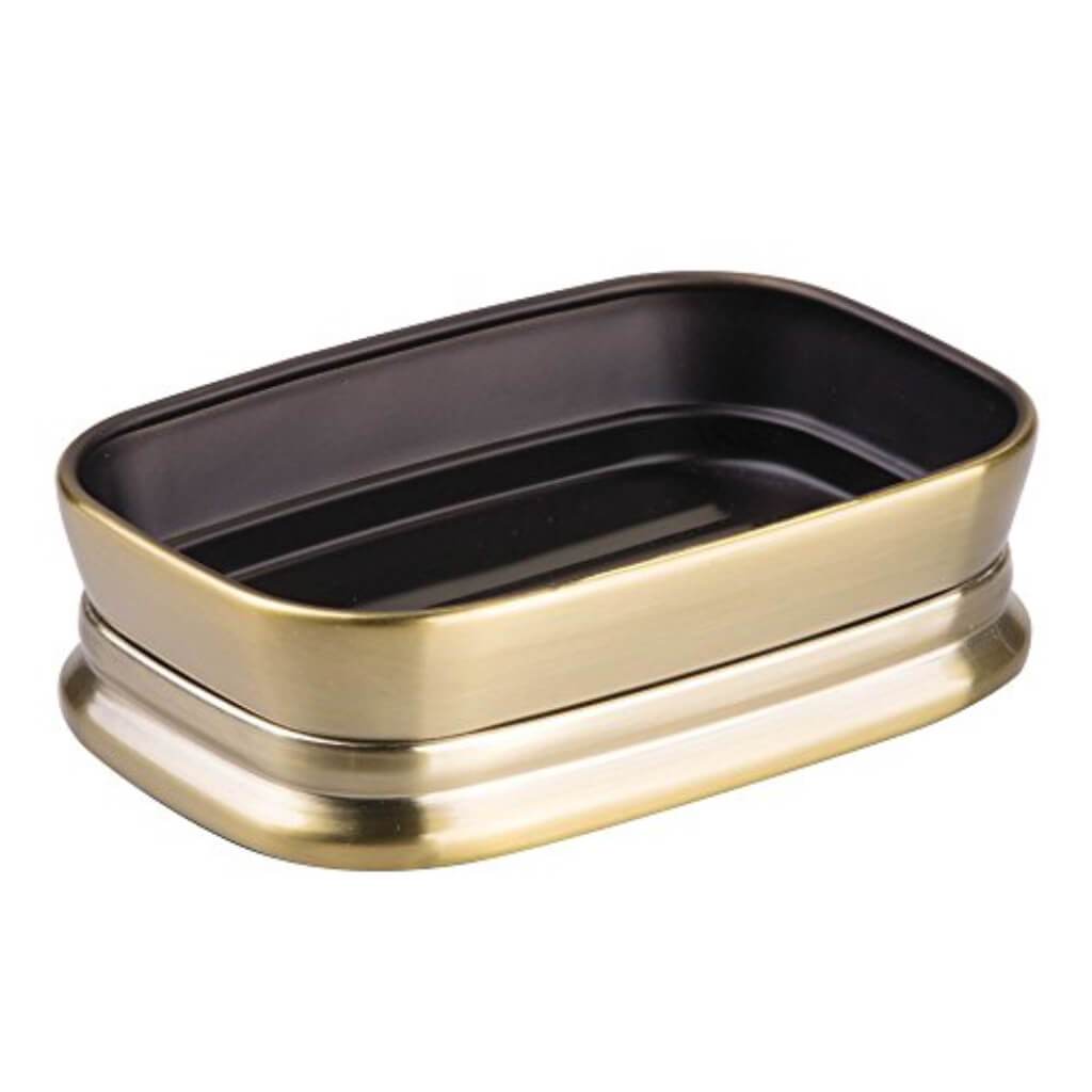 SUTTON SOAP DISH SOFT BRASS 