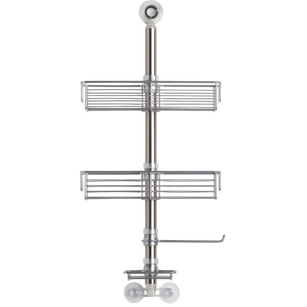 FORMA SHOWER CADDY STATION BRUSHED SS 