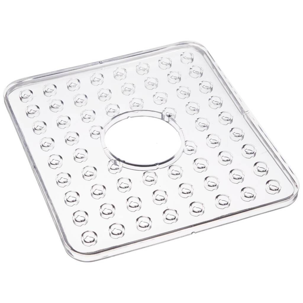 SINK CUSHION W/ HOLE CLR 