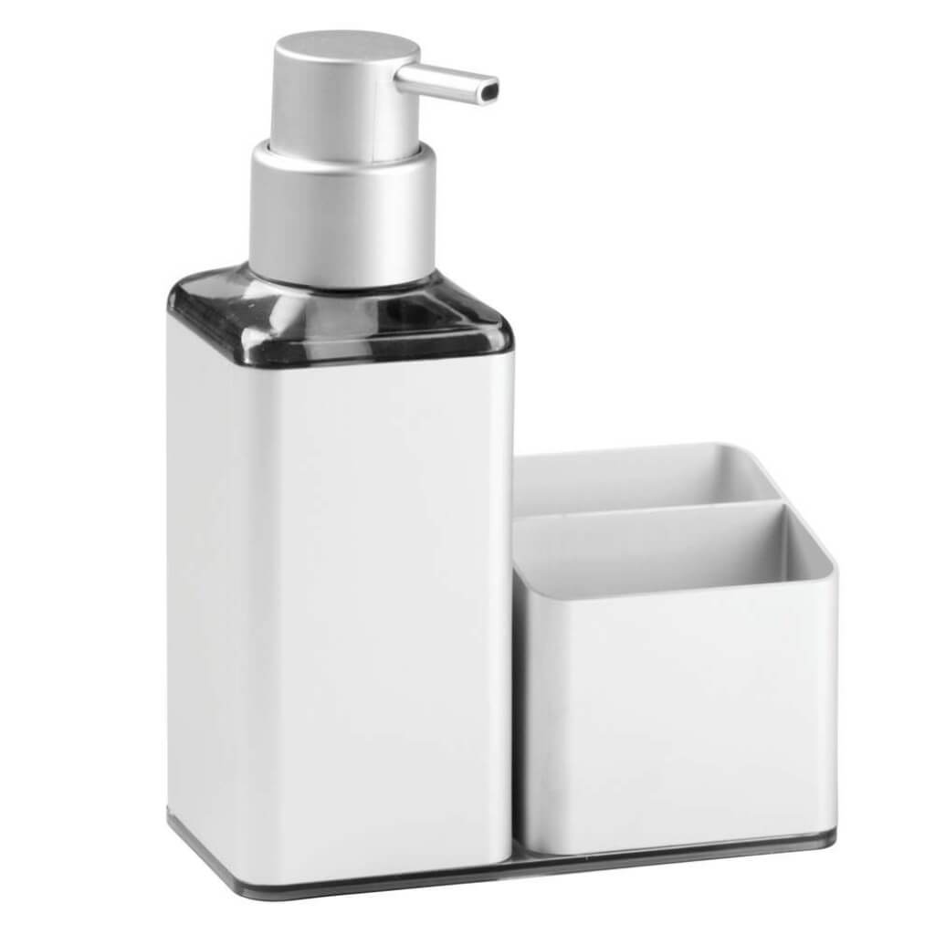 METRO ULTRA SOAP PUMP CADDY SQUARE SILV 