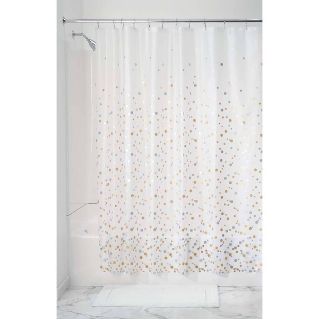 CONFETTI DECORATIVE PEVA LINER SIL/GOLD 