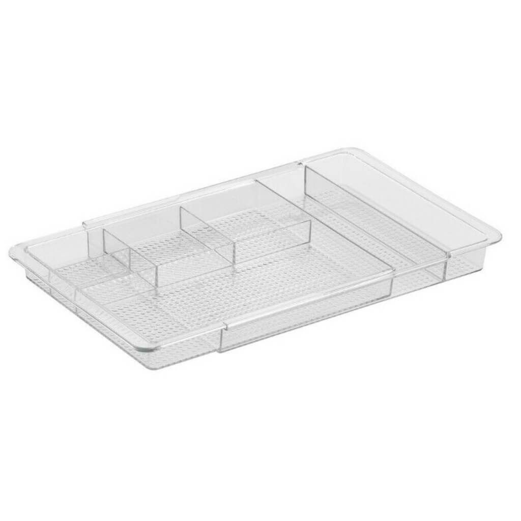 CLARITY EXPANDABLE DRAWER ORGANIZER CLR 