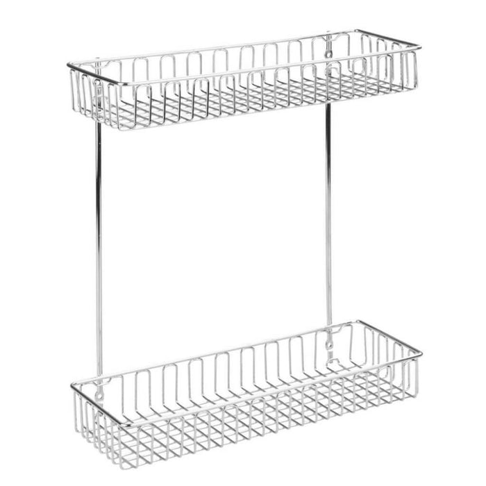 CLASSICO CABINET ORGANIZER 2 TIER CHROME 