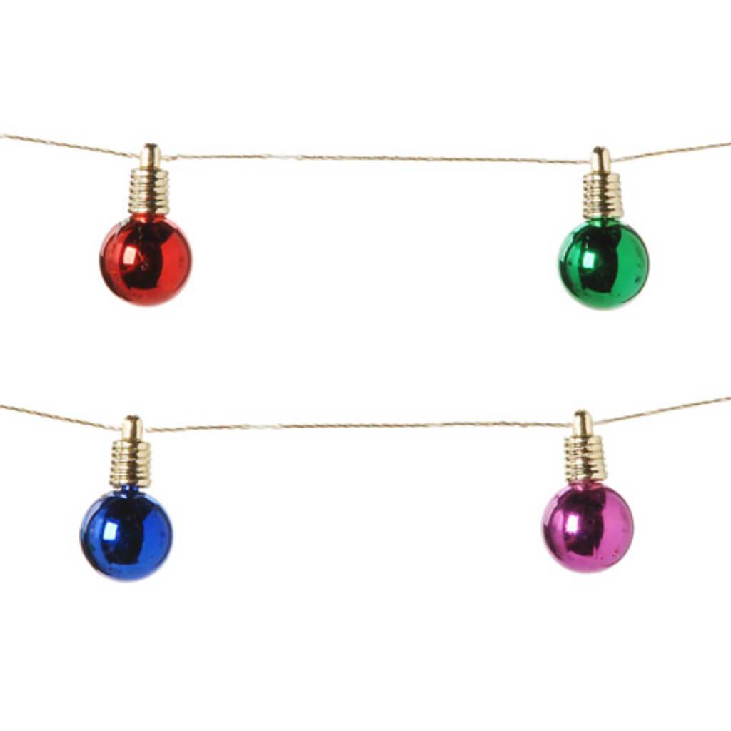 Shiny Bulbs Garland 6.5 feet 