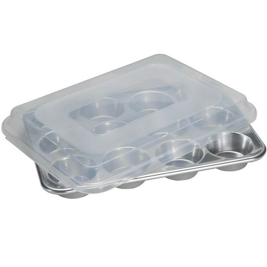 NATURALS MUFFIN PAN W/ LID 