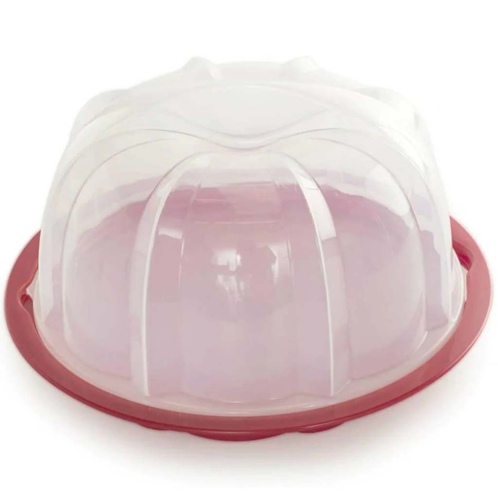 TRANSLUCENT BUNDT CAKE KEEPER 