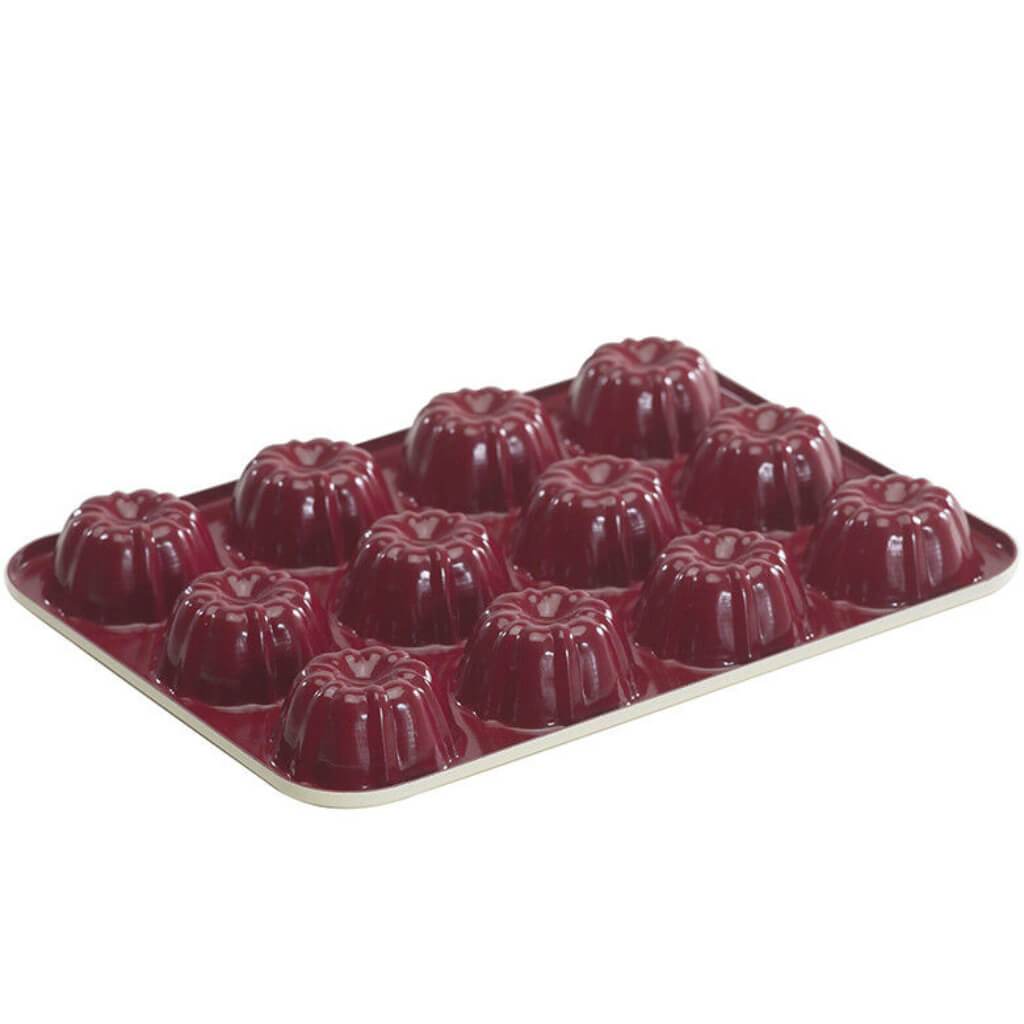 MINI BUNDT CUPCAKE PAN 12CAV 