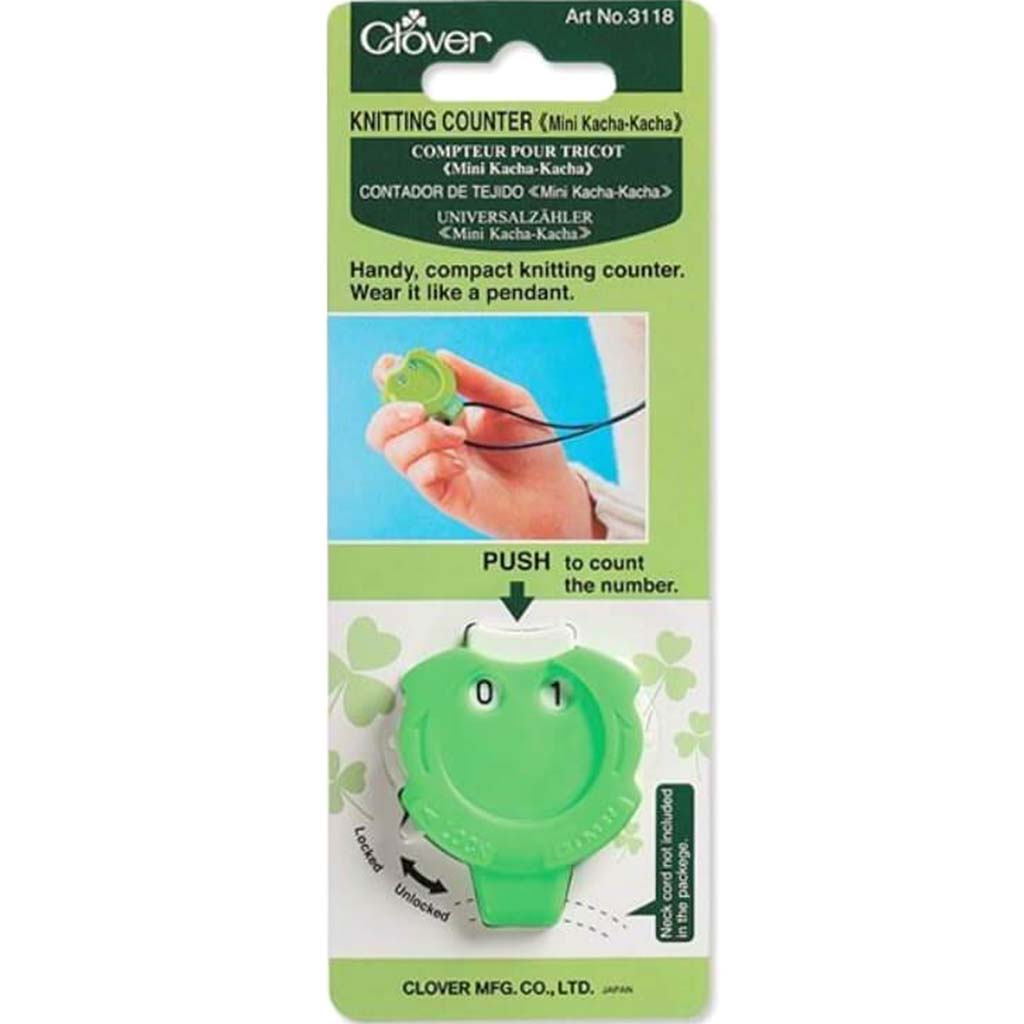 Knitting Counter Mini Kacha Lime 