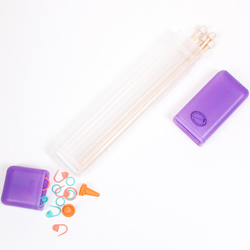 Knitting Needle Tube Purple 