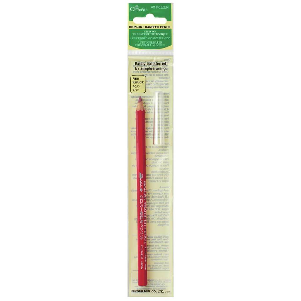 Iron-On Transfer Pencil Red 