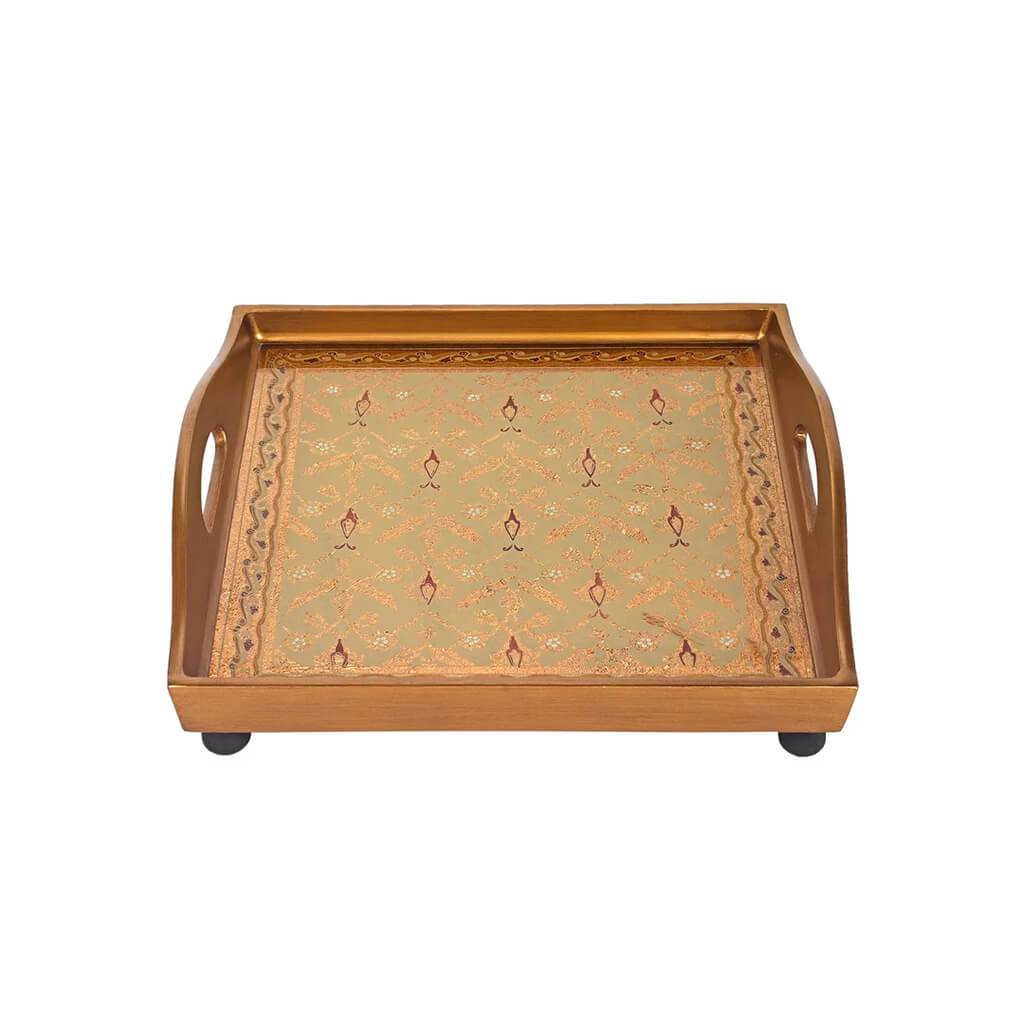 Antigua Sand Square Tray 12in