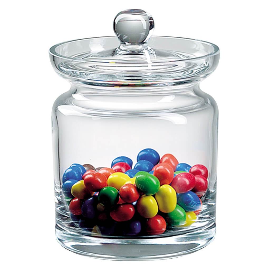 Aladdin Lead Free Crystal Biscuit or Candy Jar 5.5in