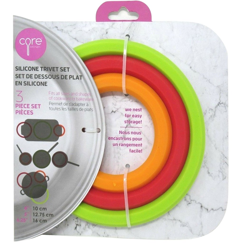 Silicone Round Trivet 7.28in x 7.28in