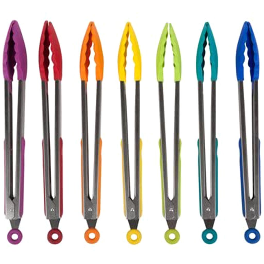 Large Silicone Tongs 12in