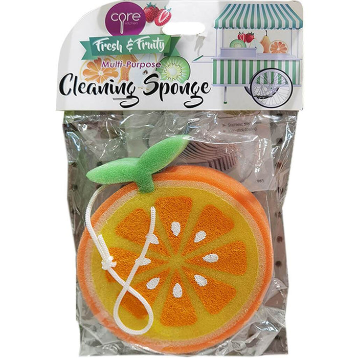 Fresh & Fruity Sponge Orange, 6.24in 8.97in